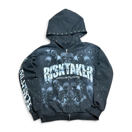 BLACK SKULL HOODIE (PRE ORDER)